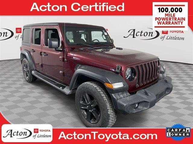 used 2021 Jeep Wrangler Unlimited car, priced at $29,695