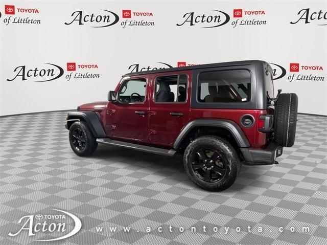 used 2021 Jeep Wrangler Unlimited car, priced at $28,898