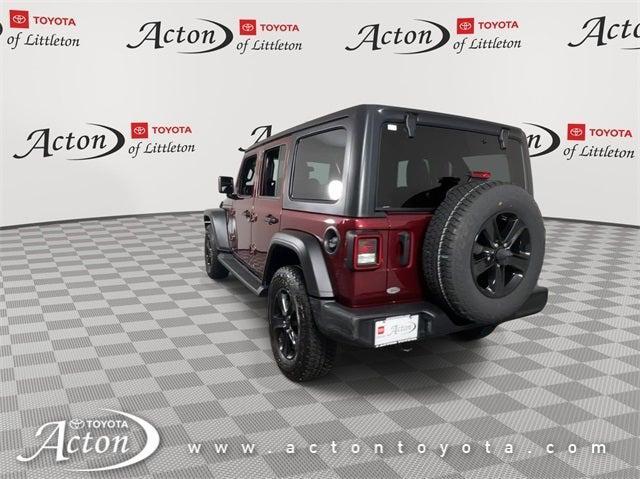 used 2021 Jeep Wrangler Unlimited car, priced at $28,898