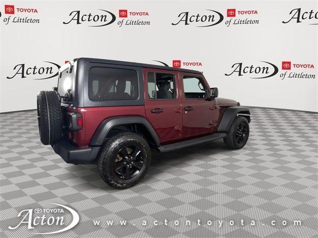 used 2021 Jeep Wrangler Unlimited car, priced at $28,898