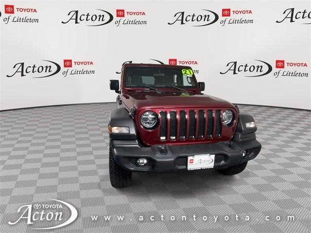 used 2021 Jeep Wrangler Unlimited car, priced at $28,898