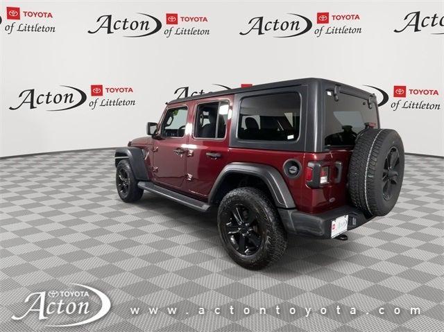 used 2021 Jeep Wrangler Unlimited car, priced at $28,898