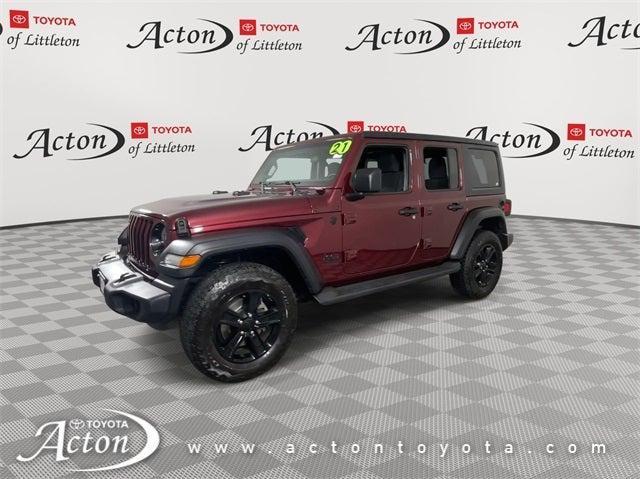 used 2021 Jeep Wrangler Unlimited car, priced at $28,898