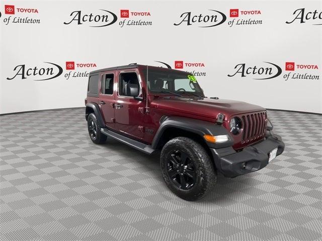 used 2021 Jeep Wrangler Unlimited car, priced at $28,898