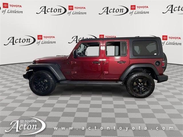 used 2021 Jeep Wrangler Unlimited car, priced at $28,898