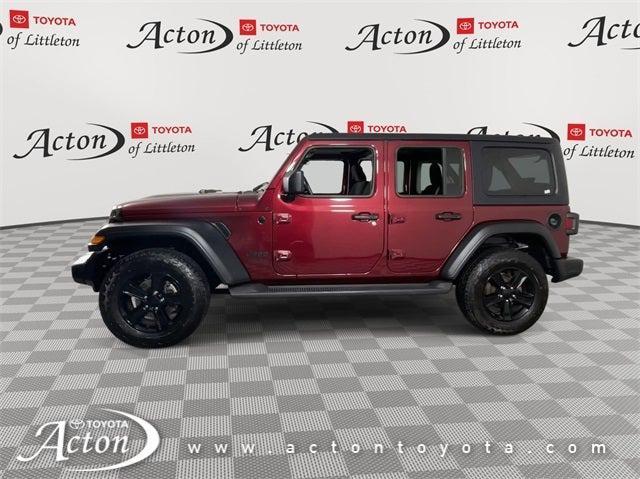 used 2021 Jeep Wrangler Unlimited car, priced at $28,898