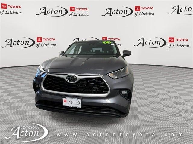 used 2022 Toyota Highlander car, priced at $29,595