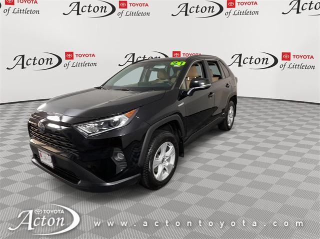 used 2021 Toyota RAV4 Hybrid car, priced at $29,595