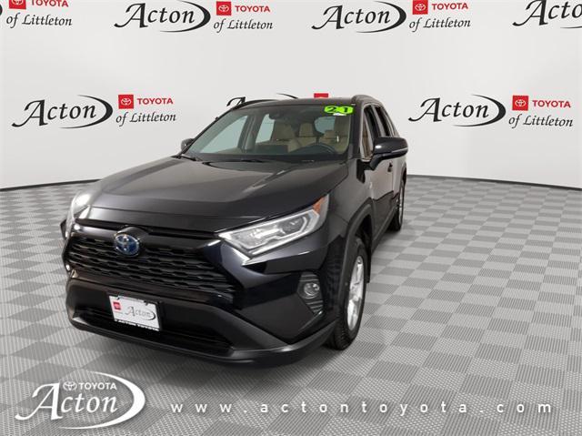 used 2021 Toyota RAV4 Hybrid car, priced at $29,595