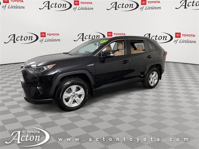 used 2021 Toyota RAV4 Hybrid car, priced at $29,595