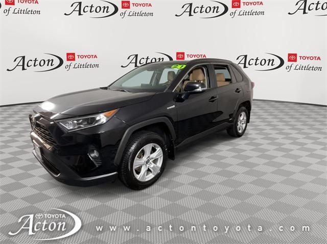 used 2021 Toyota RAV4 Hybrid car, priced at $29,595