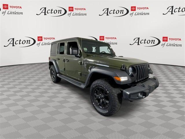 used 2022 Jeep Wrangler car, priced at $30,898