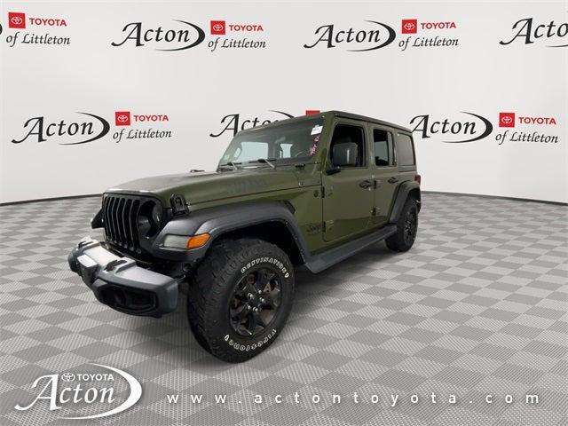 used 2022 Jeep Wrangler car, priced at $30,898