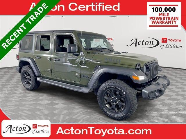 used 2022 Jeep Wrangler car, priced at $30,898