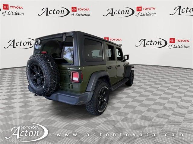 used 2022 Jeep Wrangler car, priced at $30,898