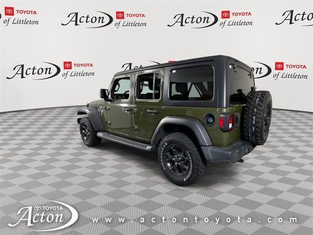 used 2022 Jeep Wrangler car, priced at $30,898
