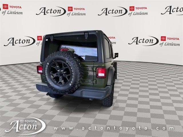 used 2022 Jeep Wrangler car, priced at $30,898