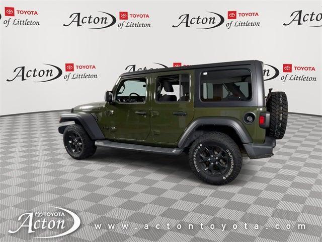 used 2022 Jeep Wrangler car, priced at $30,898