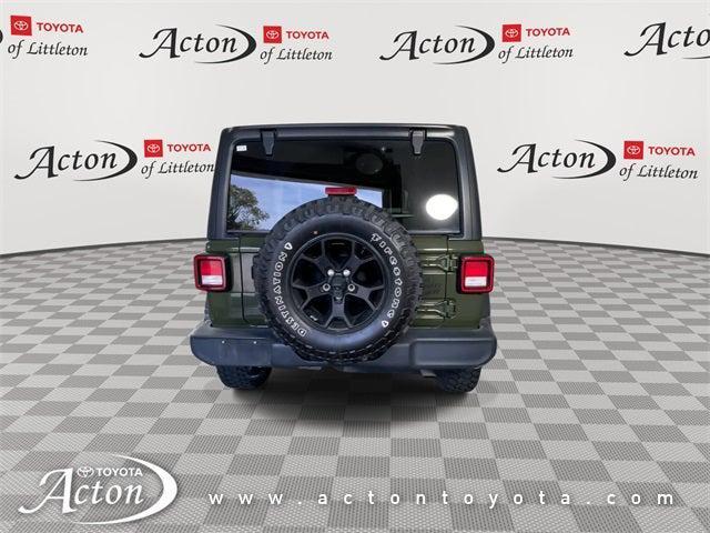 used 2022 Jeep Wrangler car, priced at $30,898