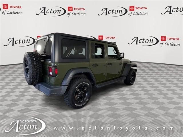 used 2022 Jeep Wrangler car, priced at $30,898