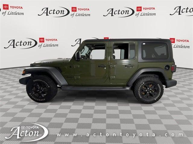 used 2022 Jeep Wrangler car, priced at $30,898