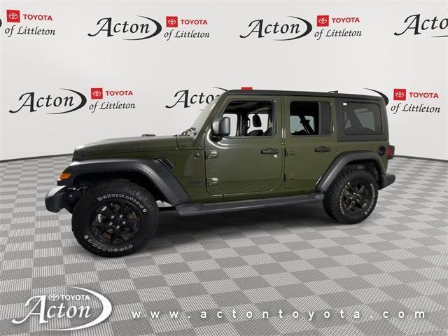 used 2022 Jeep Wrangler car, priced at $30,898