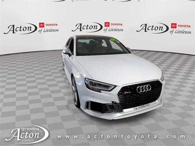used 2019 Audi RS 3 car, priced at $47,002