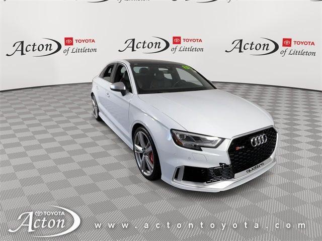 used 2019 Audi RS 3 car, priced at $47,002