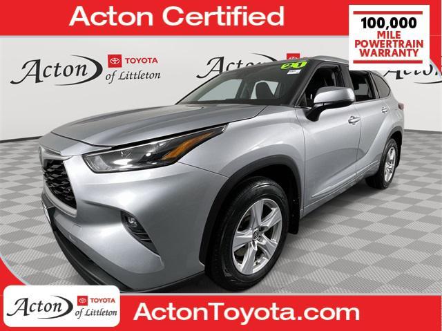 used 2021 Toyota Highlander car, priced at $28,927