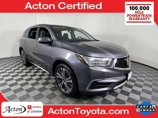 used 2020 Acura MDX car, priced at $27,555