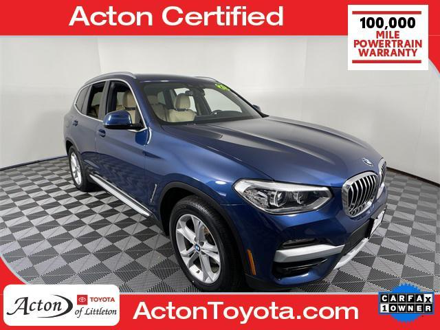 used 2020 BMW X3 car, priced at $31,588