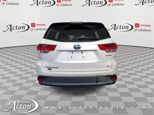 used 2018 Toyota Highlander Hybrid car, priced at $21,995