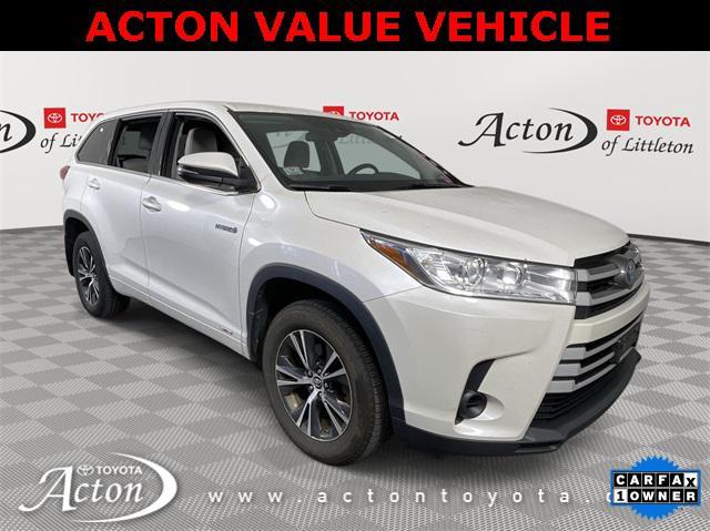 used 2018 Toyota Highlander Hybrid car, priced at $21,995