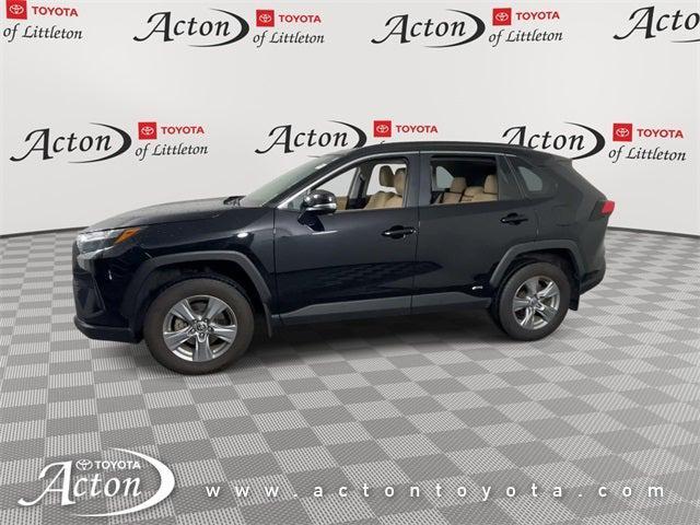 used 2022 Toyota RAV4 Hybrid car, priced at $28,000