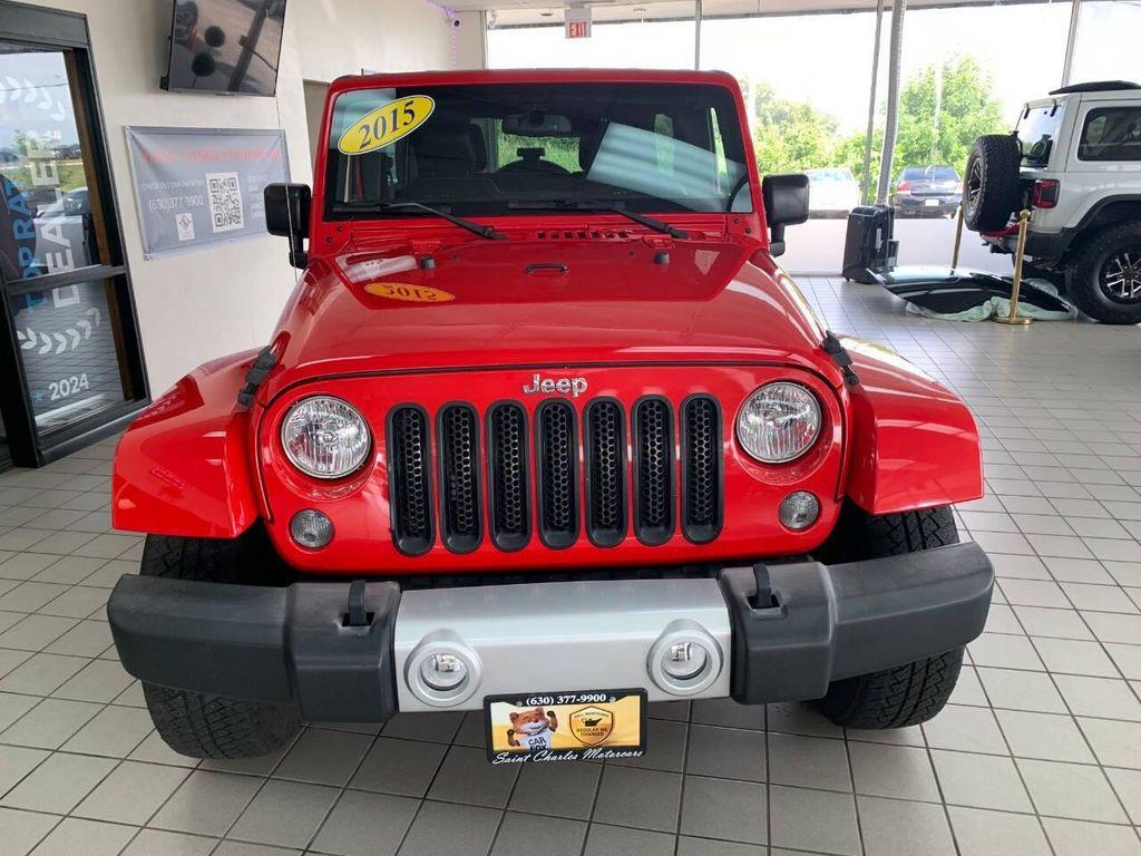 used 2015 Jeep Wrangler Unlimited car, priced at $18,988