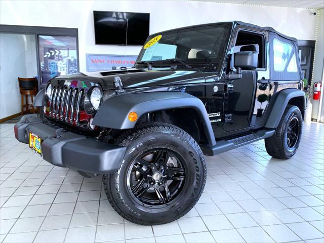 used 2015 Jeep Wrangler car, priced at $17,988