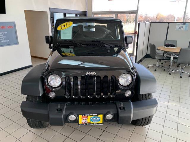 used 2015 Jeep Wrangler car, priced at $17,988