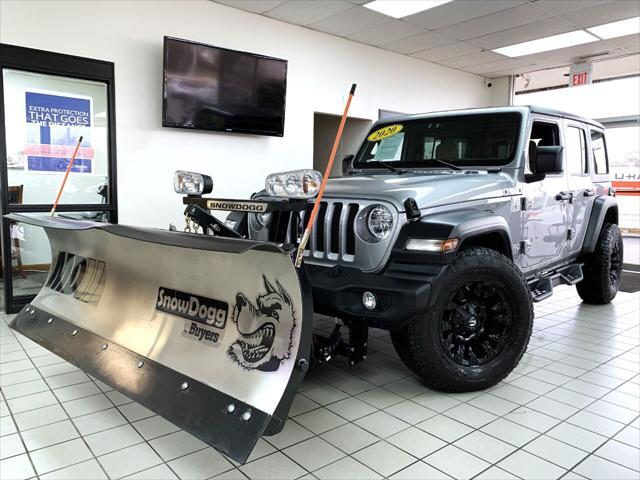 used 2020 Jeep Wrangler Unlimited car, priced at $34,900