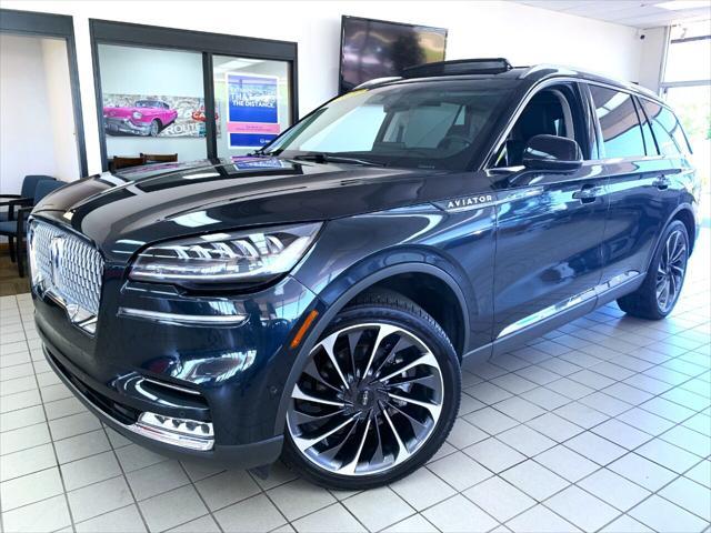 used 2021 Lincoln Aviator car, priced at $45,988