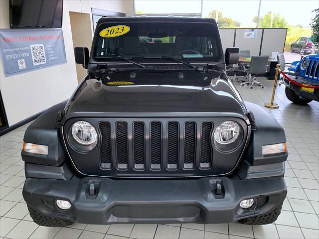 used 2023 Jeep Wrangler car, priced at $33,988