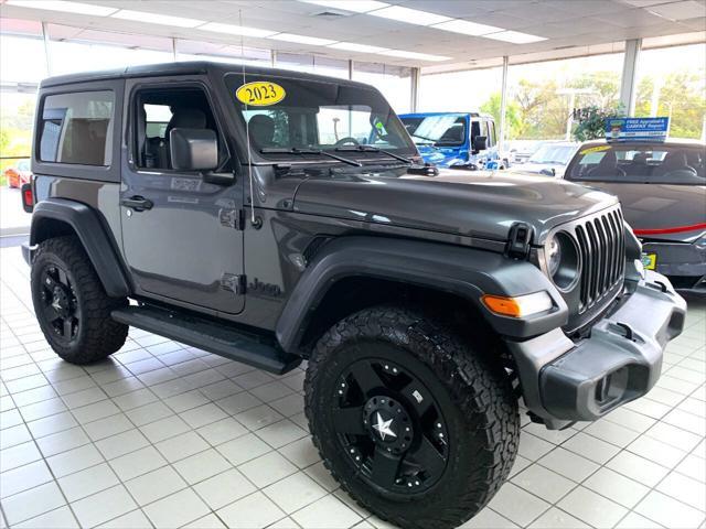 used 2023 Jeep Wrangler car, priced at $33,988