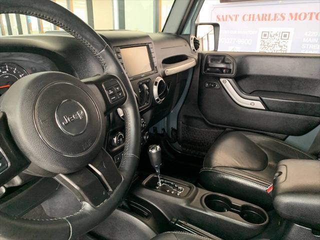 used 2015 Jeep Wrangler Unlimited car, priced at $21,988