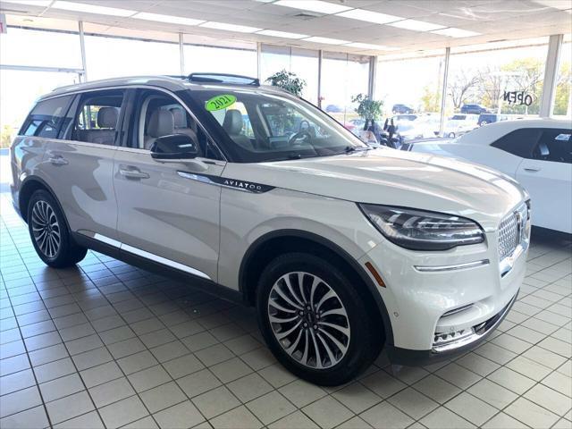 used 2021 Lincoln Aviator car, priced at $42,988