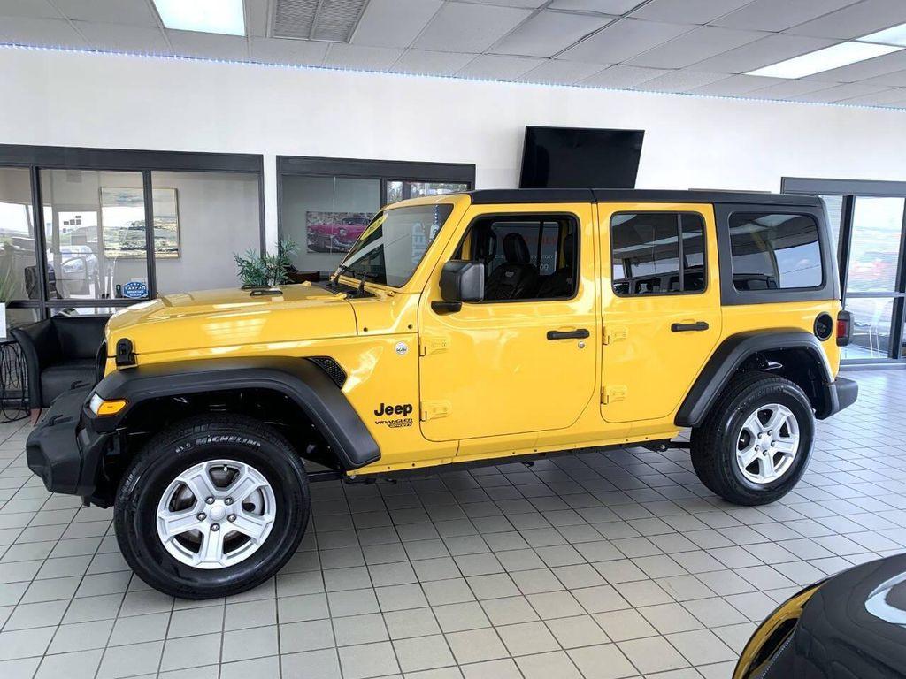 used 2021 Jeep Wrangler Unlimited car, priced at $29,988
