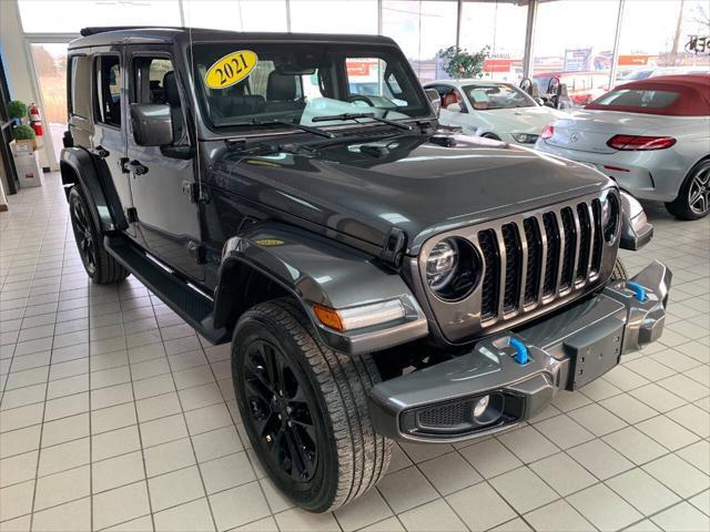 used 2021 Jeep Wrangler Unlimited car, priced at $33,988