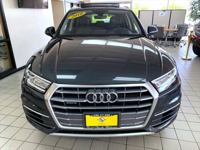 used 2018 Audi Q5 car, priced at $22,000