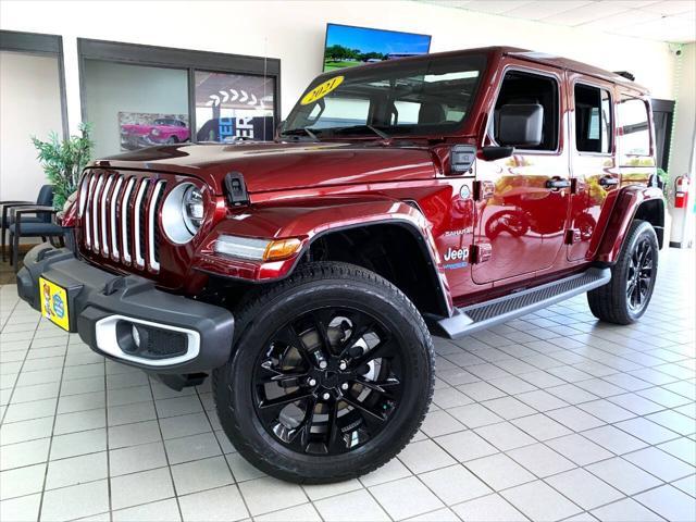 used 2021 Jeep Wrangler Unlimited car, priced at $34,988
