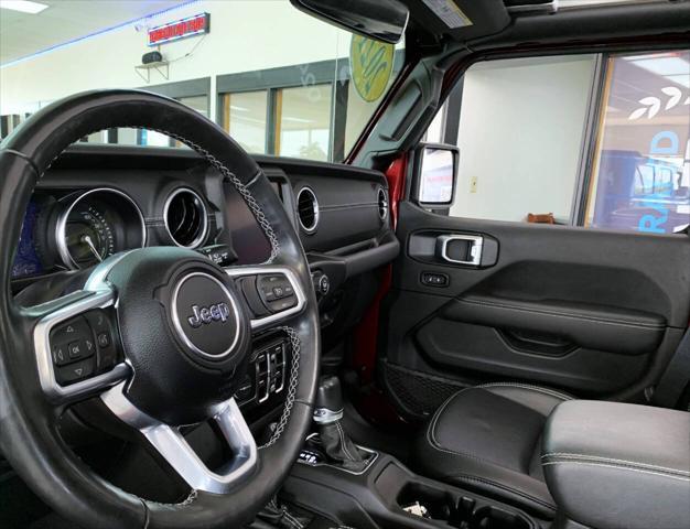 used 2021 Jeep Wrangler Unlimited car, priced at $34,988