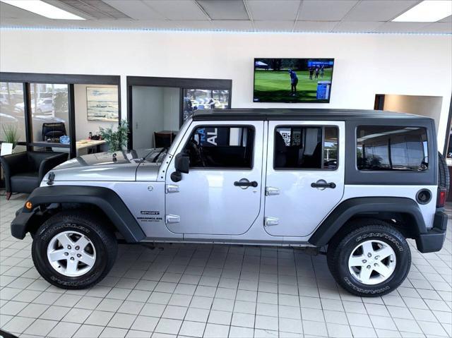 used 2013 Jeep Wrangler Unlimited car, priced at $16,988