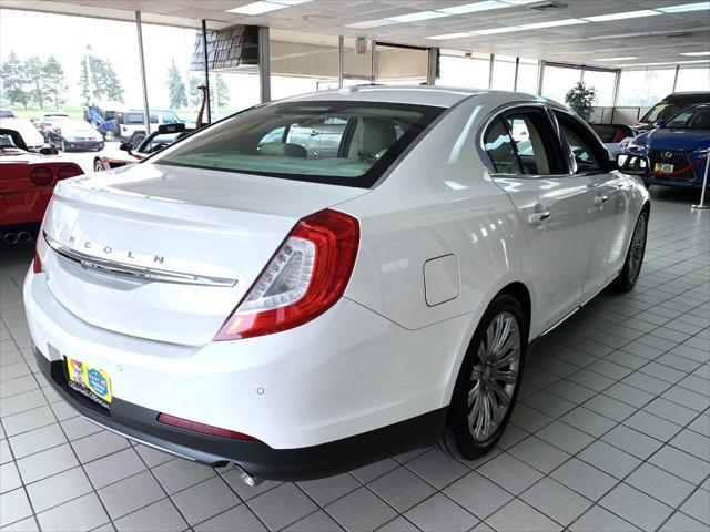 used 2015 Lincoln MKS car, priced at $15,988
